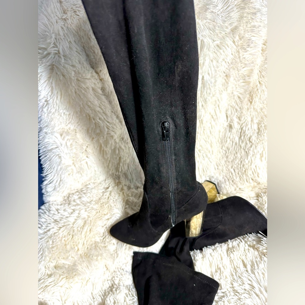 Booties black new condition